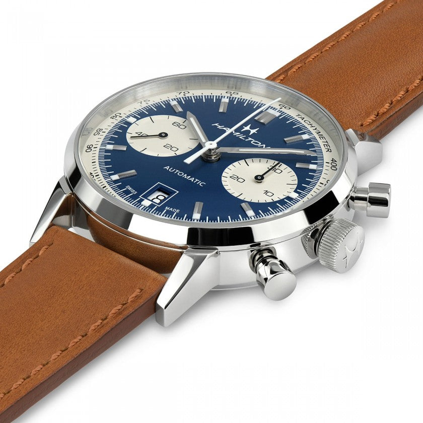 Hamilton American Classic Intra-Matic Auto Chrono (cadran bleu / 40mm)