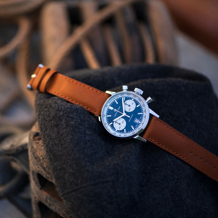 Hamilton American Classic Intra-Matic Auto Chrono (cadran bleu / 40mm)