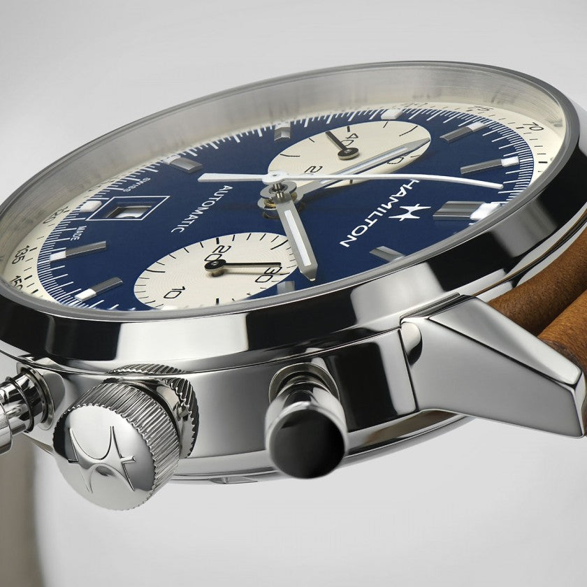 Hamilton American Classic Intra-Matic Auto Chrono (cadran bleu / 40mm)
