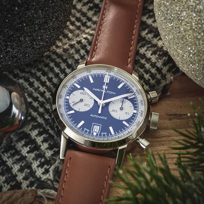 Hamilton American Classic Intra-Matic Auto Chrono (cadran bleu / 40mm)