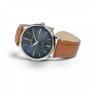 Hamilton Jazzmaster Thinline Auto (cadran bleu / 40mm)