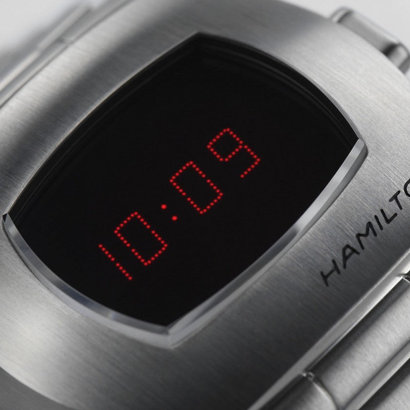 Hamilton PSR Digital Quartz (cadran noir et rouge / 41 mm)