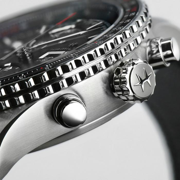 Hamilton Khaki Aviation Converter Auto Chrono (cadran noir / 44mm)