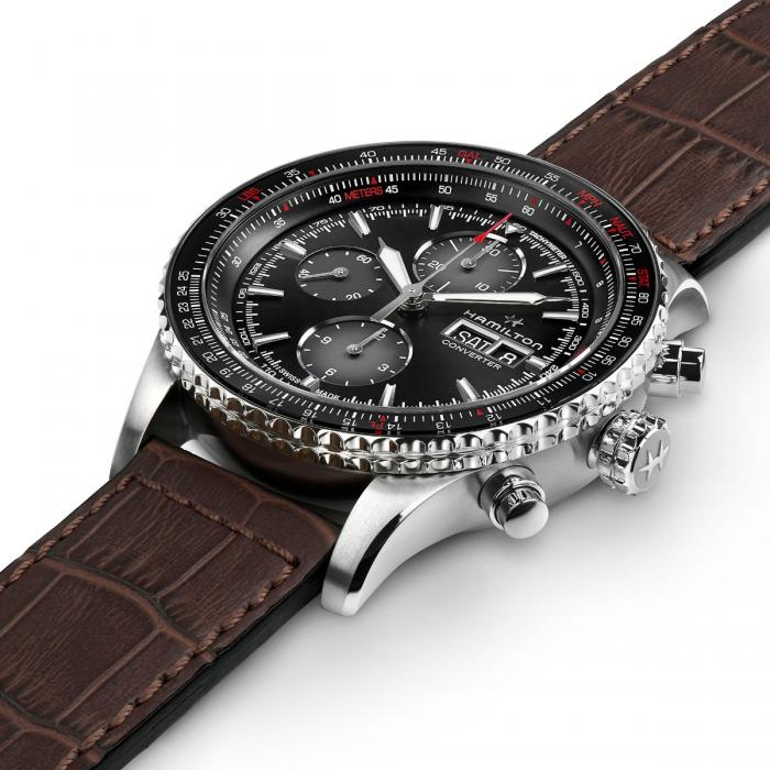 Hamilton Khaki Aviation Converter Auto Chrono (cadran noir / 44mm)